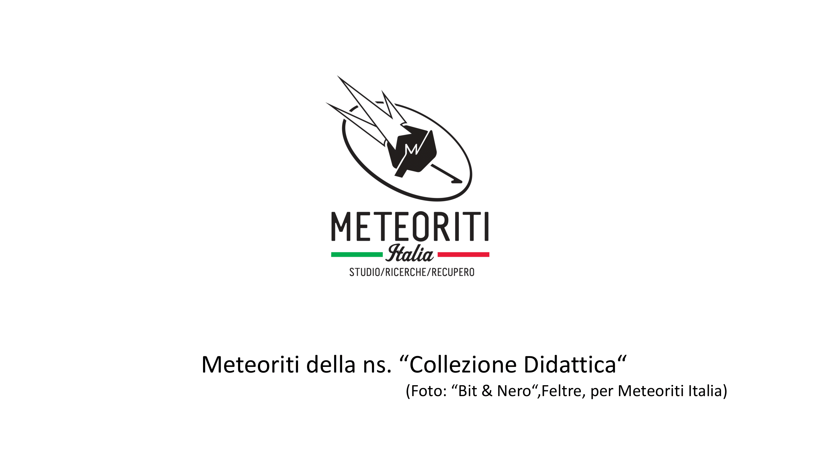 Foto meteoriti sito A-1